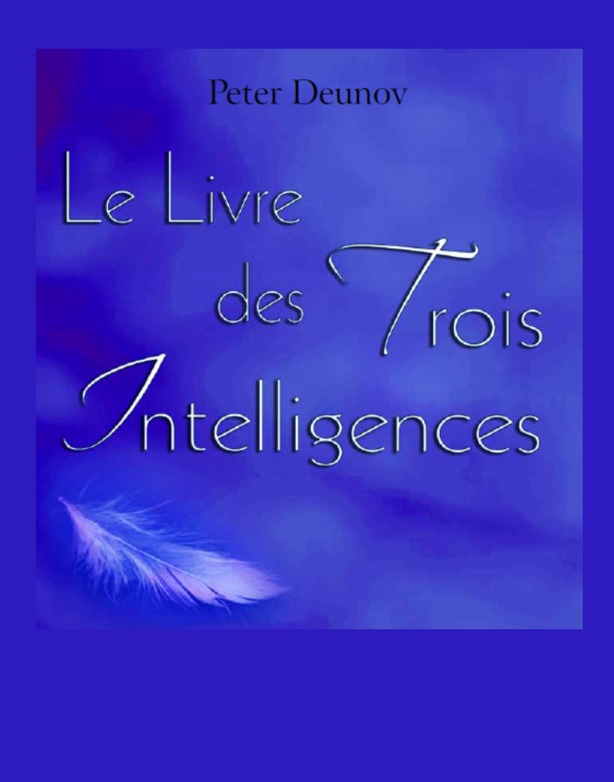 Le Livre des trois intelligences